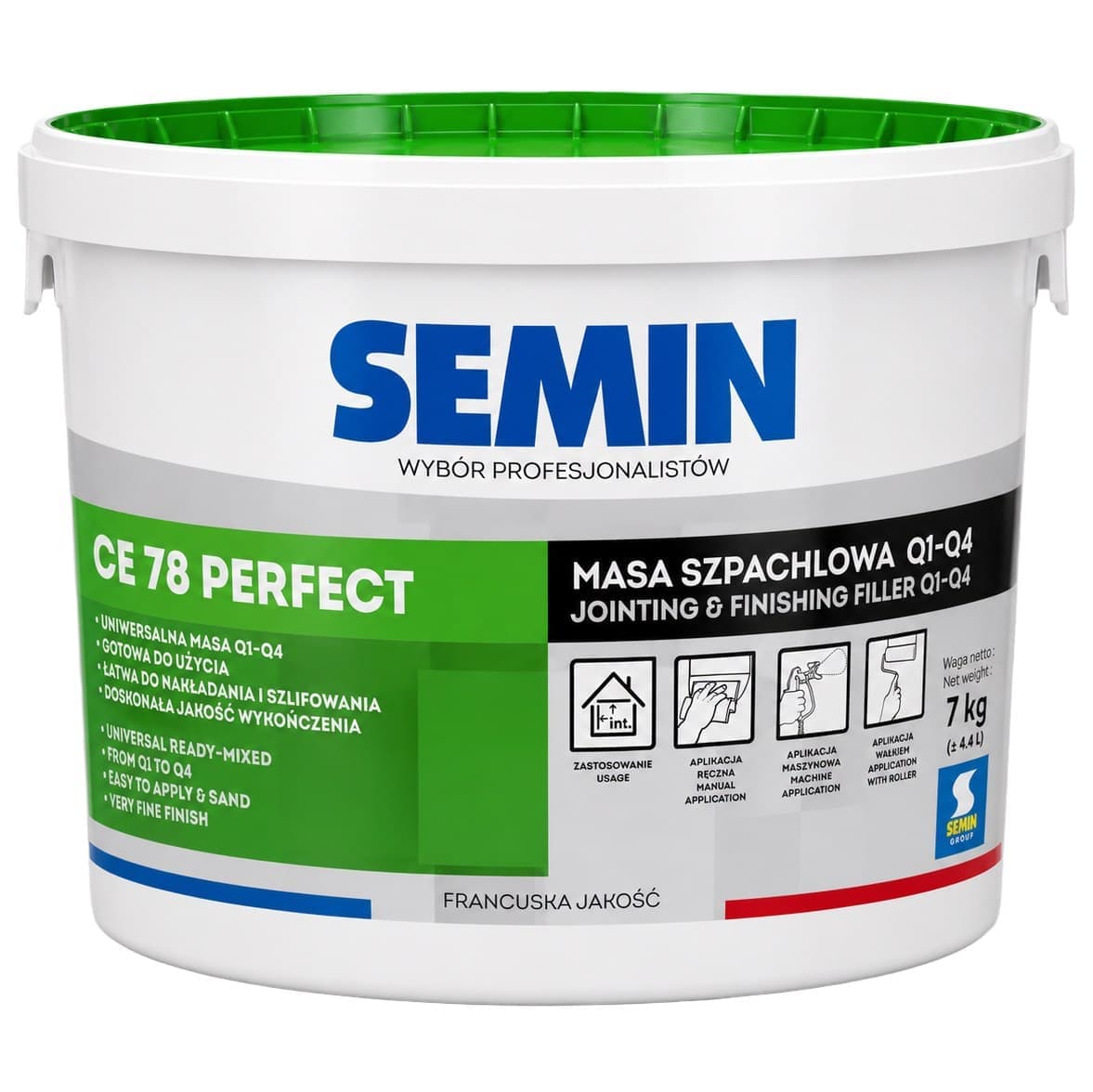 CE 78 PERFECT’JOINT Готова шпаклівка для швів. 7 кг відро