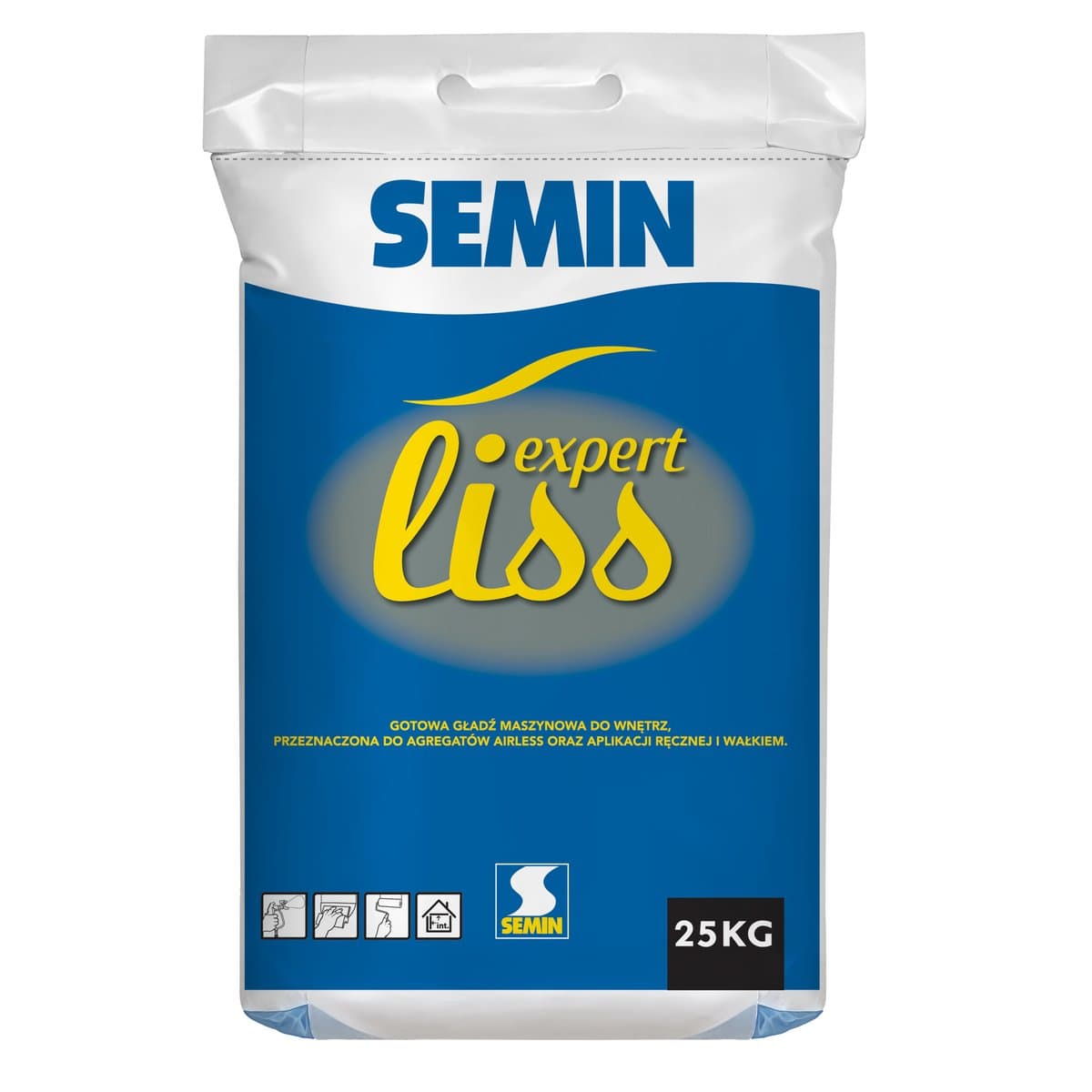 EXPERT’LISS SEMIN Фінішна шпаклівка, 25 кг. мішок